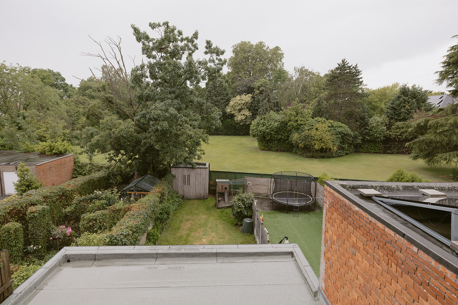 Uitzicht van balkon