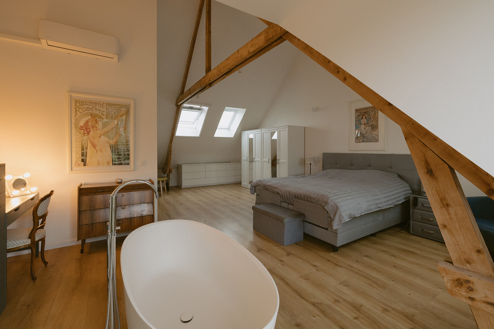 Master suite overzicht breed